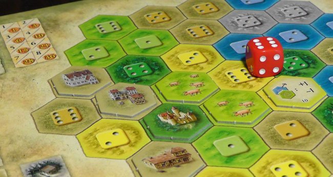 The Castles of Burgundy tabletop game