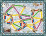 Ticket To Ride Paris game board