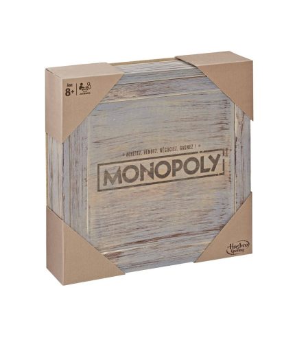 monopoly wooden box