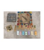 monopoly wooden box board game