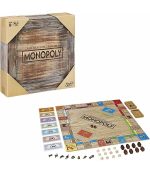 monopoly wooden box boardgame