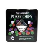 100 Proffesional Poker Chips