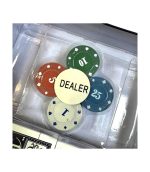 100 Proffesional Poker Chips dealer