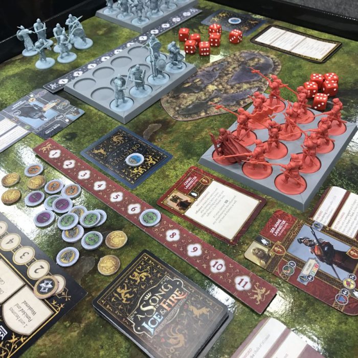 A Song of Ice and Fire Stark vs Lannister board game