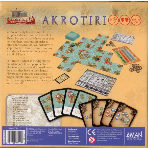 Akrotiri board game