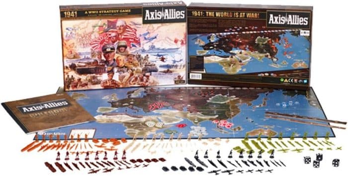 Axis & Allies 1941 components
