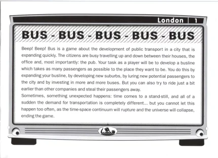 Bus rule book cover