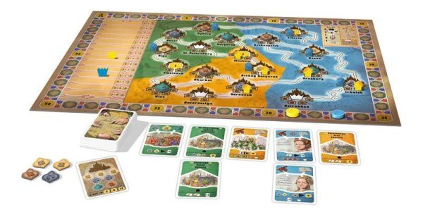 Catherine The Cities of the Tsarina game board