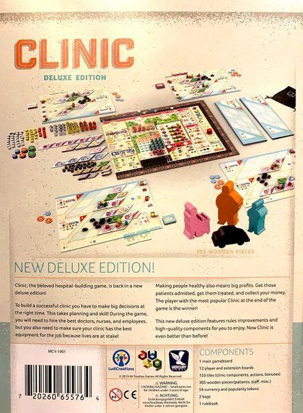 Clinic board game Deluxe Edition