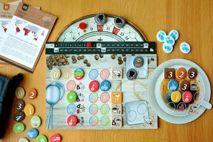 Coffee Roaster player board