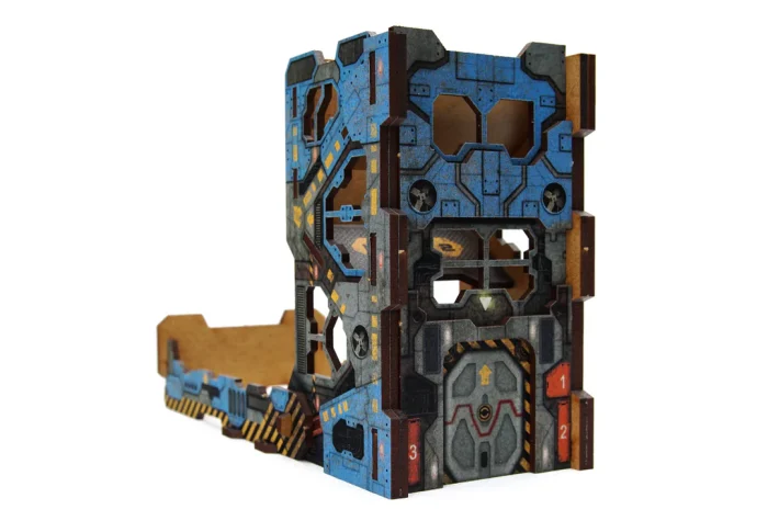 Color-Tech-technology-sci-f-cyberpunki-dice-tower-back-rear