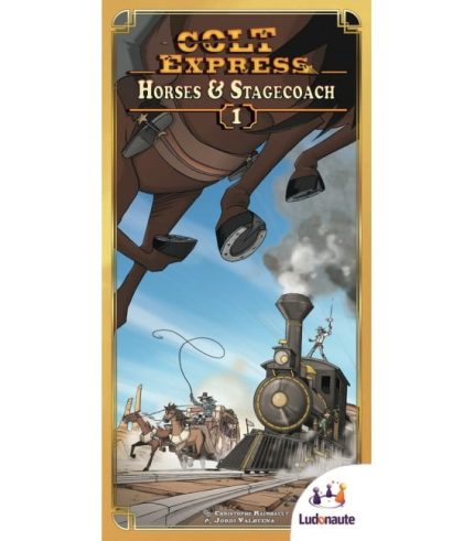 Colt Express Horses & Stagecoach