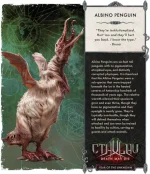 Cthulhu Death May Die – Season 4 Expansion monster albino penguin