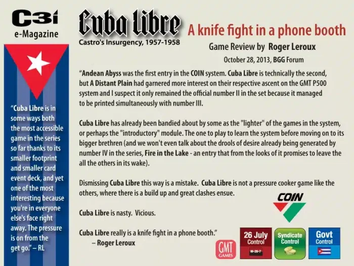 Cuba Libre review