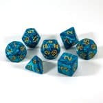 Dice - 7- Piece Polyhedral Set Caribbean Mystery