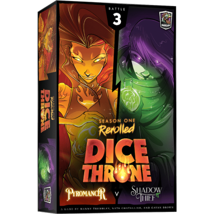 Dice Throne Season One ReRolled – Pyromancer v. Shadow Thief