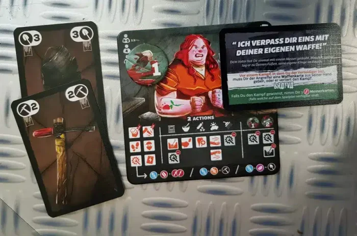 Dig Your Way Out player board