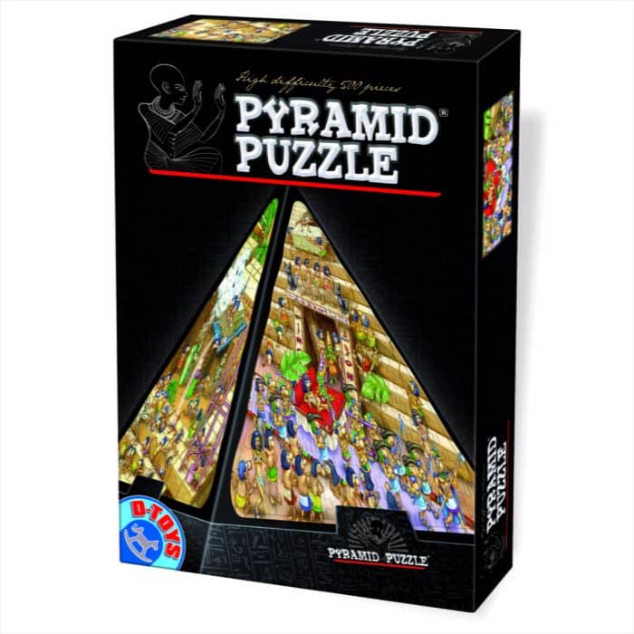 Egypt Cartoon - DToys - 3D Pyramid - 500 pieces