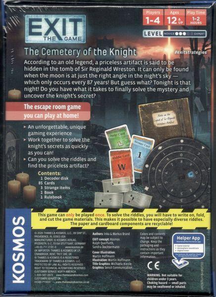 Exit The Game – The Cemetery of the Knight
