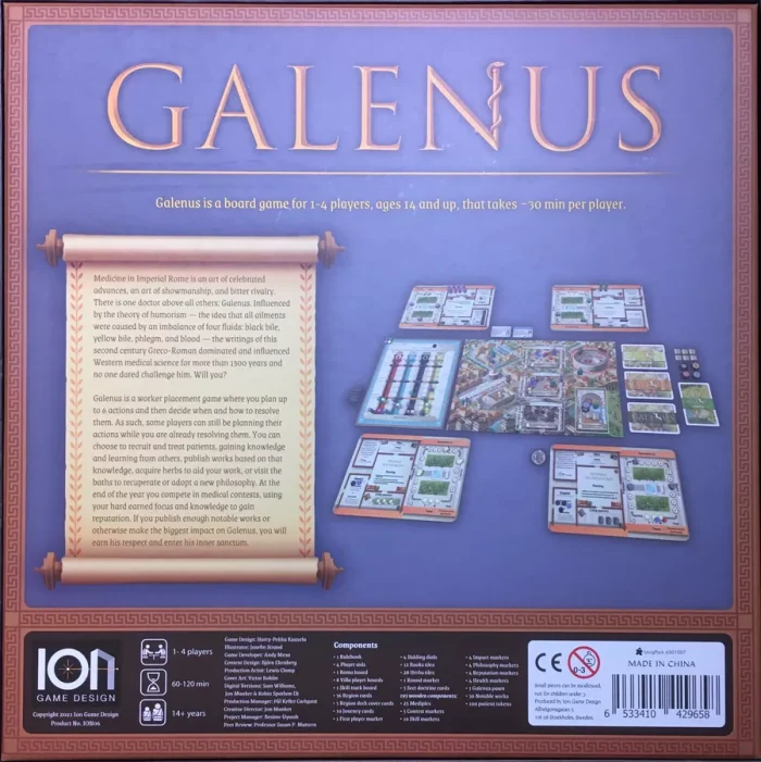 Galenus back cover
