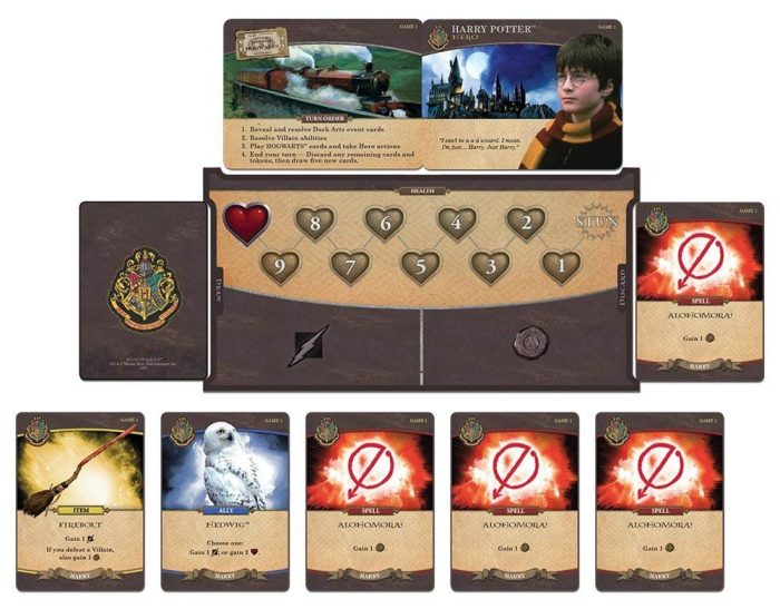 Harry Potter Hogwarts Battle card