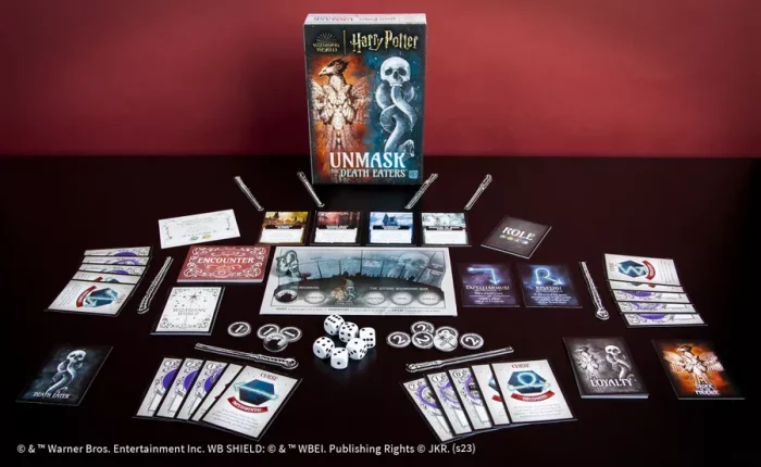 Harry Potter Unmask The Death Eaters game setup