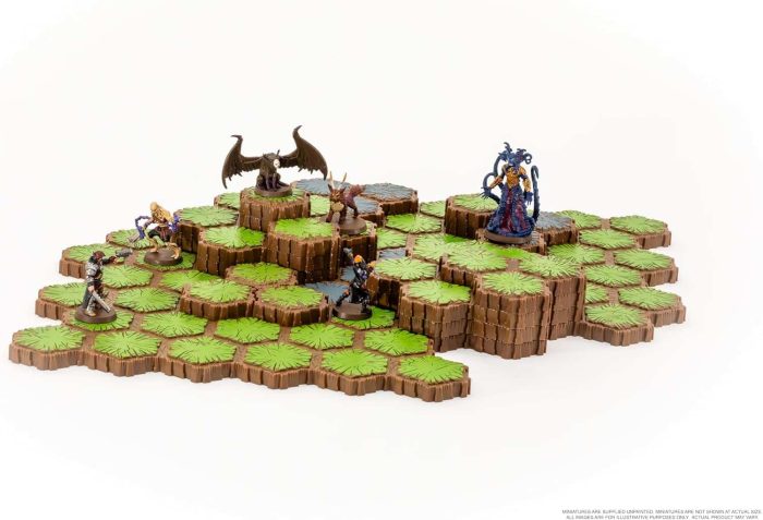 Heroscape Age of Annihilation – Battle for the Wellspring board