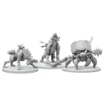 Horizon Zero Dawn The Board Game Scrapper,Sawtooth, Shellwalker sculps