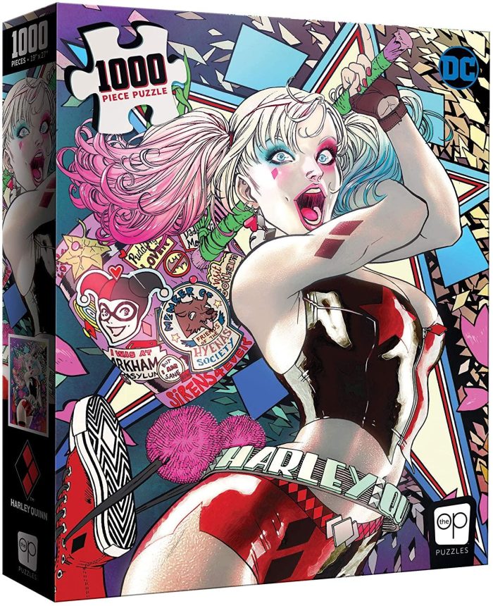 Jigsaw Puzzle: The OP - Harley Quinn - Die Laughing (1000 Pieces)