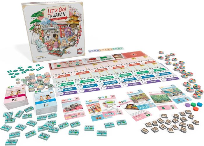 Let's Go! To Japan components