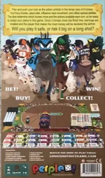 Long Shot The Dice Game back cover