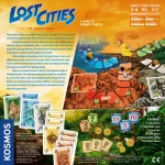 Lost Cities The Board Game back cover