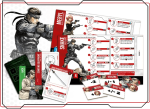 Metal Gear Solid The Board Game Character Sheets