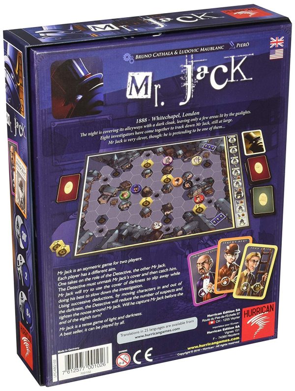 Mr Jack Board Game