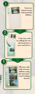 Mystic Vale card drafting system