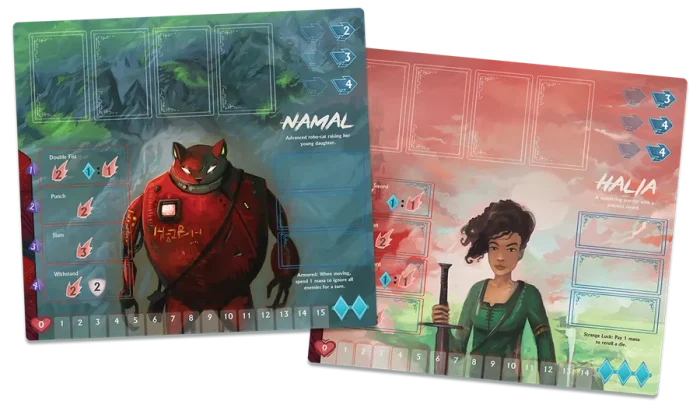 Now or Never player board