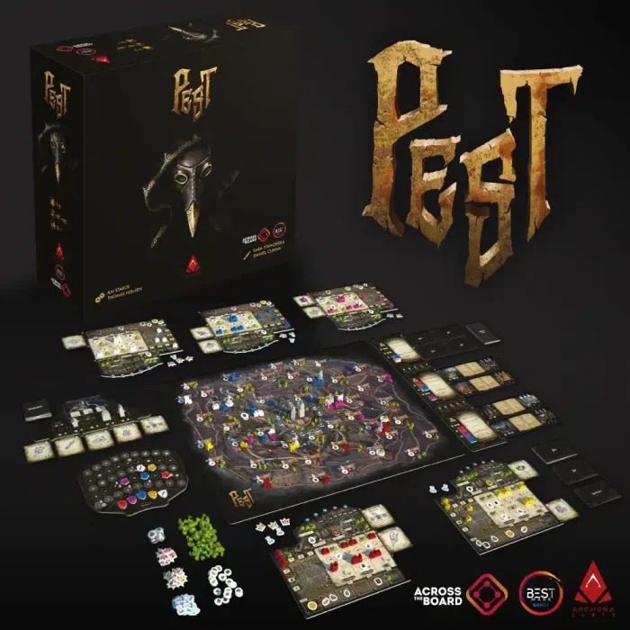 Pest board game content