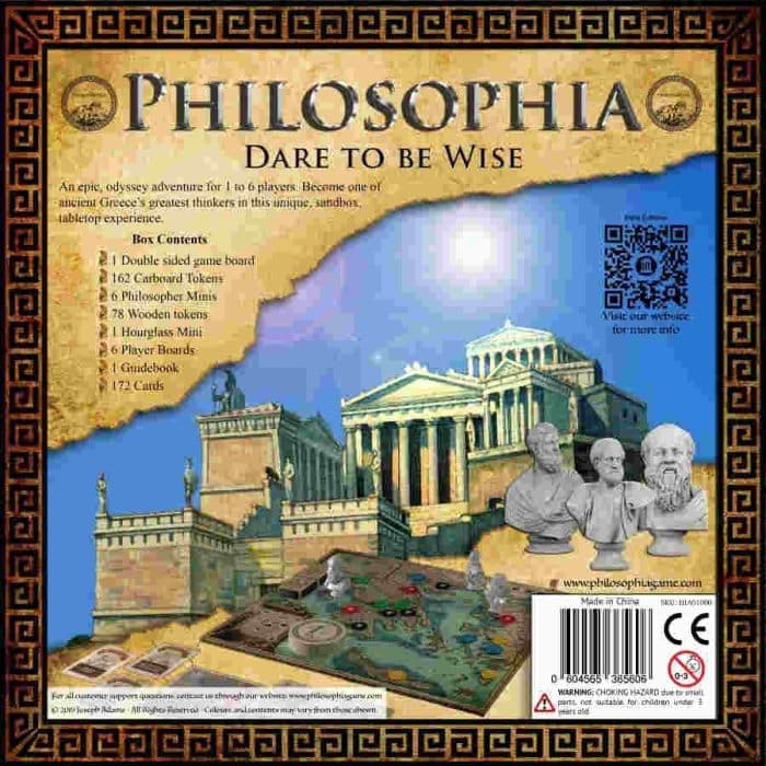 Philosophia Dare to be Wise board game