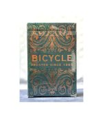 Playing Card Bicycle Botanica green