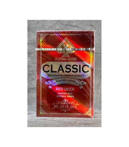 Playing Card Condor Classic Red Deck