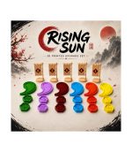 Rising Sun Honor and Score markers, War banners and alliance tokens