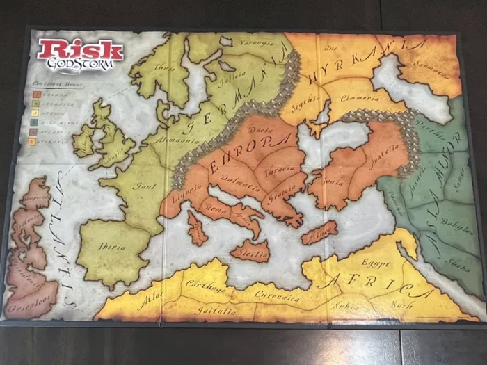 Risk Godstorm map
