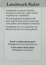 Root Landmarks Pack rules
