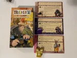 Root Underworld Hirelings Pack meeples and cards