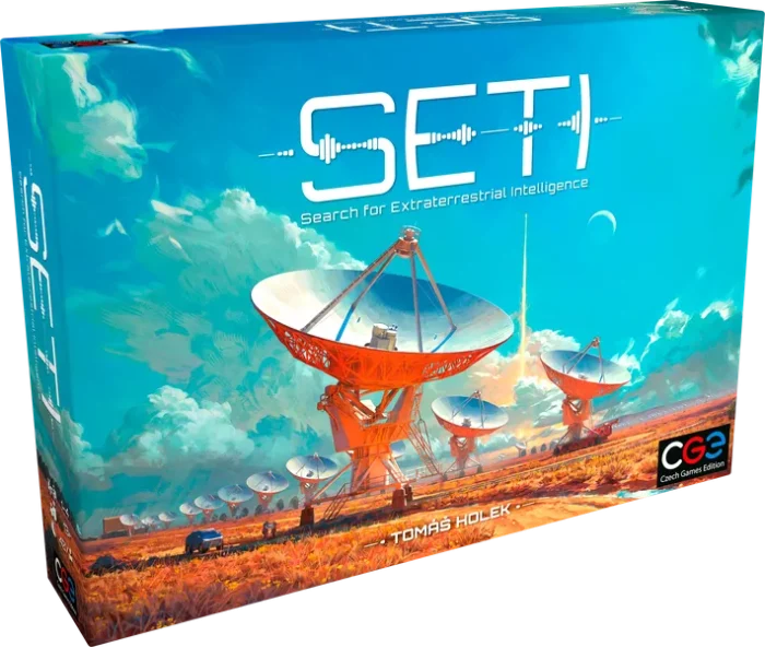 SETI Search for Extraterrestrial Intelligence box