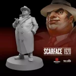 Scarface 1920 Al Capone miniature