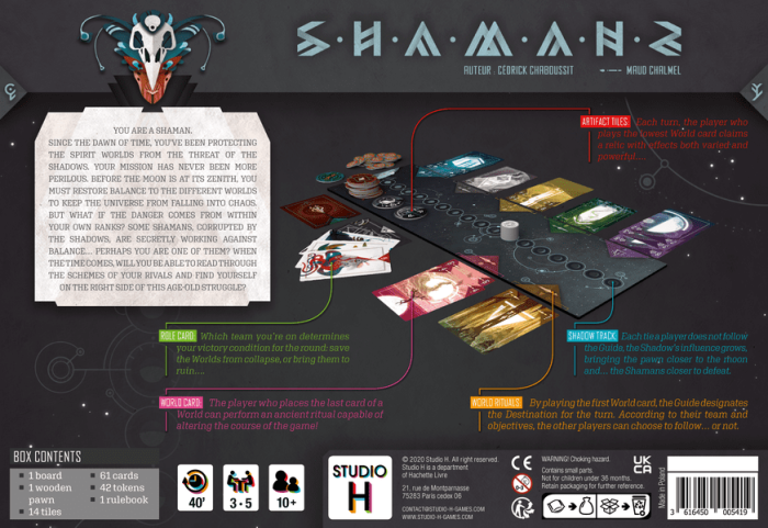 Shamans board game