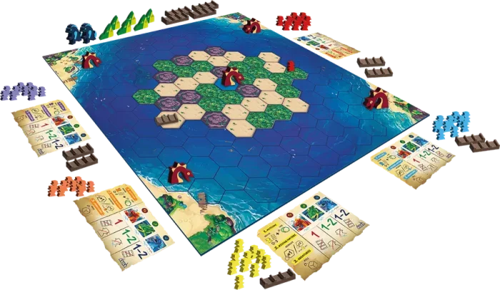 Survive The Island components