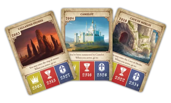Tales of the Arthurian Knights cards 1