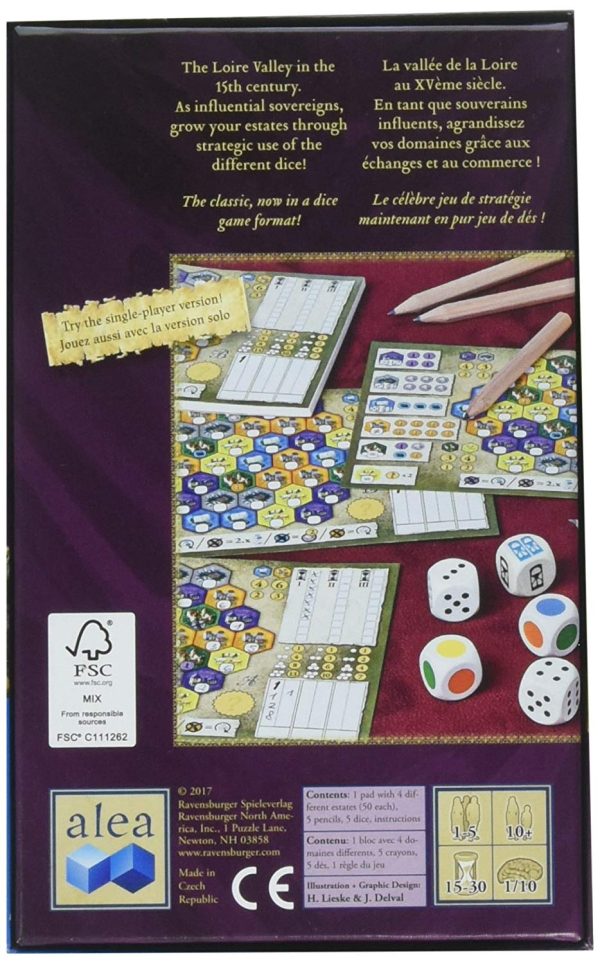The Castles of Burgundy Strategy Dice Game